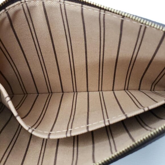 Louis Vuitton Neverfull Wristlet Clutch Monogram White Lux-360-090225 - Picture 11 of 12